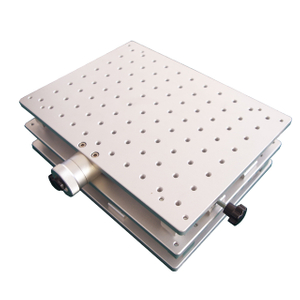 2D-Arbeitstisch XY-Achsen-Beweglicher Tisch 300 * 200 * 90 mm für Faserlaser-Markierungsmaschine