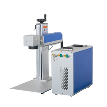 CNC tragbare Split-Faser-Laserbeschriftungsmaschine mit Raycus 20w 30w 50w Laserquelle