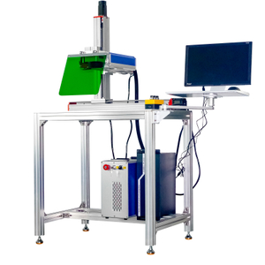 JPT 20/30/50/60/80/100 W Faserlaser-Markiermaschine mit motorisiertem XYZ 3-Achsen-Großarbeitsbereichstisch