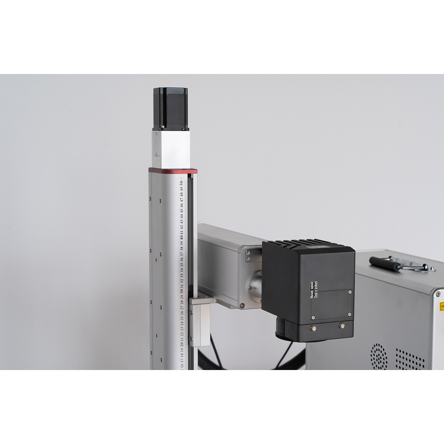Neue Kamerapositionierung und Hintergrundanzeige Faserlaser-Gravur-Markierungs-Schneidemaschine für Metall-Kunststoff